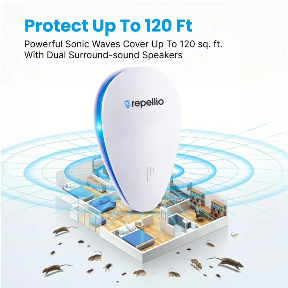 Repellio – Triple Soundwave Pest Repeller